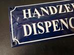 Emaille bordje Handzeep Dispencer, Verzamelen, Merken en Reclamevoorwerpen, Reclamebord, Nieuw, Ophalen of Verzenden, Nvt