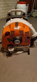 Stihl BR 350 benzine rugblazer 2021 PARTICULIER GEBRUIKT, Tuin en Terras, Bladblazers, Ophalen, Benzine, Ruggedragen, Zo goed als nieuw