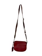 Ralph Lauren schoudertas rood, Sieraden, Tassen en Uiterlijk, Tassen | Schoudertassen, Gebruikt, Ophalen of Verzenden, Rood