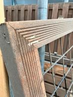 Trellis zwart in hardhout kader, Ophalen, 1 tot 2 meter, Minder dan 3 meter, Zo goed als nieuw