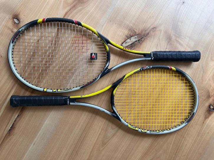 Tennis racket: Head Radical Tour (twee stuks), Sport en Fitness, Tennis, Gebruikt, Racket, Head, L5, Ophalen of Verzenden