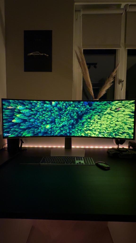 Samsung Odyssey OLED G93SC, Computers en Software, Monitoren, Zo goed als nieuw, 201 Hz of meer, DisplayPort, Gaming, Ultrawide