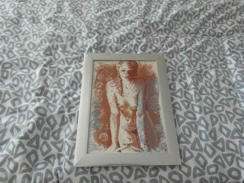 Fraaie originele gesigneerde zeefdruk - goedkoop, Antiek en Kunst, Kunst | Litho's en Zeefdrukken, Verzenden