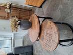 Zgan  Set Mango Houten Salontafels, Huis en Inrichting, Ophalen, 50 tot 100 cm, Rond, 50 tot 100 cm