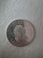 Zilveren 50 Gulden 1988/89, Postzegels en Munten, Munten | Nederland, Koningin Beatrix, Zilver, Ophalen of Verzenden, Losse munt