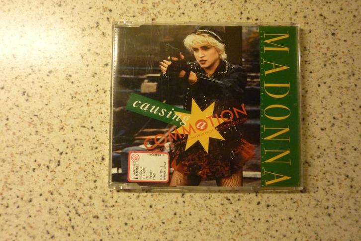 Madonna - Causing A Commotion, Cd's en Dvd's, Cd Singles, Gebruikt, Dance, 1 single, Maxi-single, Ophalen of Verzenden