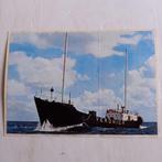 Oude sticker.   Veronica boot., Ophalen of Verzenden, Zo goed als nieuw, Overige typen