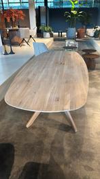 OUTLET - mangohout eettafel (240x99x7) - OP=OP!, Ophalen, Nieuw, 50 tot 100 cm, Vijf personen of meer