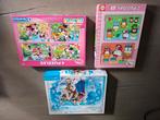 Leuke Puzzel Set: Frozen, Hello Kitty, Mickey Mouse, Ophalen, 10 tot 50 stukjes