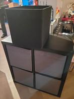 Ikea Drona bak zwart voor Kallax/Expedit, Huis en Inrichting, Ophalen, Gebruikt, Kunststof, Minder dan 50 cm