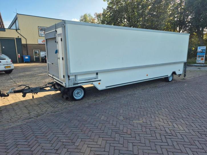 Super mooie Verkoopwagen!! 6,5m + 6,5 uitschuif mover, Zakelijke goederen, Partijgoederen en Retail | Verkoopwagens, Ophalen of Verzenden