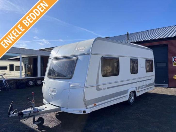 Fendt Tendenza 465 bj.2012, 2 APARTE BEDDEN en MOVER!!!, Caravans en Kamperen, Caravans, Bedrijf, tot en met 4, 1000 - 1250 kg