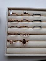 Ixxxi ringen, Sieraden, Tassen en Uiterlijk, Ringen, 19 tot 20, Ophalen of Verzenden, Zo goed als nieuw, Dame