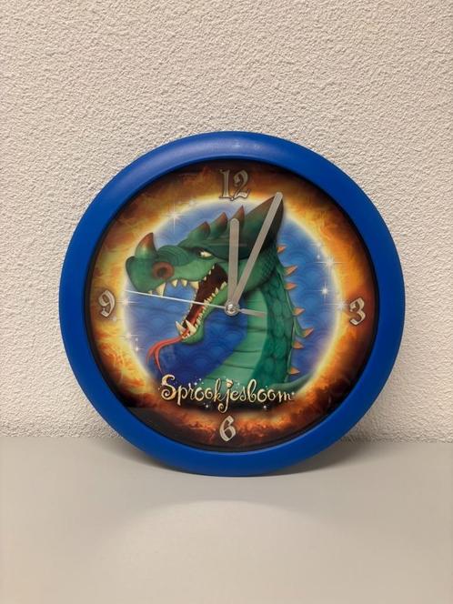 Leuke klok draak Sprookjesboom Efteling, Verzamelen, Efteling, Zo goed als nieuw, Overige typen, Ophalen