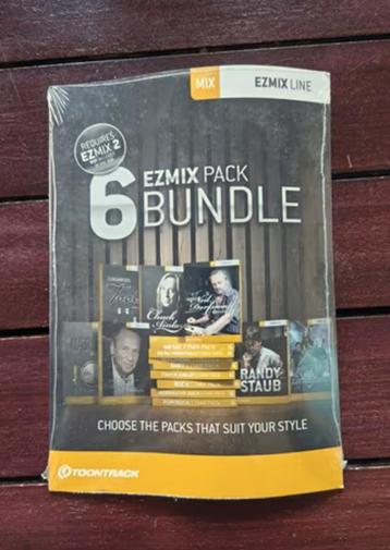 Gesealde Toontrack EZmix 6-pack bundel nieuw beschikbaar voor biedingen