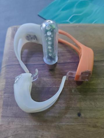 Fietsverlichting 3 stuks + 1 spaakverlichting - Gratis! beschikbaar voor biedingen