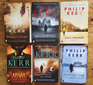 Philip Kerr -6 romans met rechercheur Bernie Gunther- € 3,75
