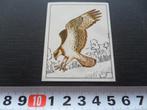 sticker panini WWF red de natuur #82 roofvogel, Ophalen, Zo goed als nieuw