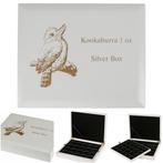 Kookaburra muntenbox voor 1 oz zilveren munten, Postzegels en Munten, Verzenden, Zilver