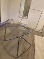 Doorzichtige / transparante eetkamer stoel IKEA TOBIAS, Ophalen, Gebruikt, Overige kleuren, Eén