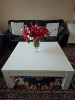 Prachtige vierkanten hoogglans salontafel op wieltjes., Huis en Inrichting, Complete inboedels, Ophalen