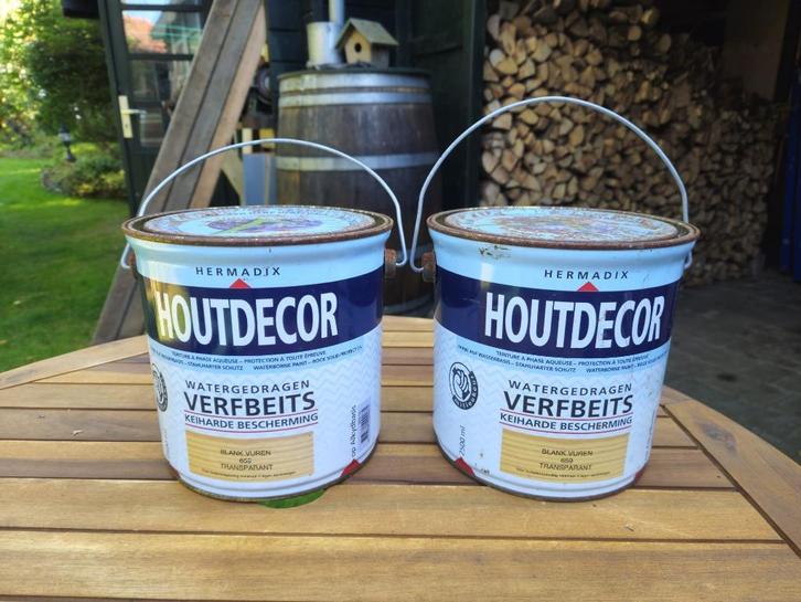 Blanke lak/verf, Doe-het-zelf en Verbouw, Verf, Beits en Lak, Nieuw, Lak, 5 tot 10 liter, Overige kleuren, Ophalen