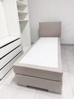 Nieuw box spring bed Beige ( 2 x voor € 99 ), Ophalen, 90 cm, Eenpersoons, Zo goed als nieuw