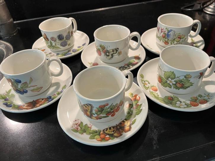 Marjolein Bastin Kopjes en Schotels, Huis en Inrichting, Keuken | Servies, Zo goed als nieuw, Kop(pen) en/of Schotel(s), Overige stijlen