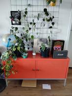 Ikea rode/oranje mettalic kast, Huis en Inrichting, Kasten | Buffetkasten, Ophalen of Verzenden, Gebruikt, 25 tot 50 cm, 50 tot 100 cm