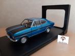 Opel Kadett B Rallye 1967 BlauwMetallic/Zwart- Whitebox 1:24, Hobby en Vrije tijd, Nieuw, Overige merken, Ophalen of Verzenden