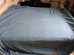 Zeer grote Evenaar foulard sprei deken katoen Blauw 285-275c, Ophalen of Verzenden, Zo goed als nieuw