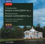 Tchaikovsky, Rachmaninoff – Piano Concerto No.1 & 2, Ophalen of Verzenden, Romantiek, Gebruikt, Orkest of Ballet
