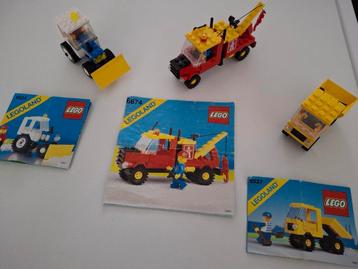 3 vintage Lego sets: voertuigen beschikbaar voor biedingen