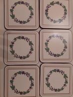 Wedgwood Stratford Pimpernel Onderzetters (6), Huis en Inrichting, Ophalen of Verzenden, Gebruikt, Glas of Kopje