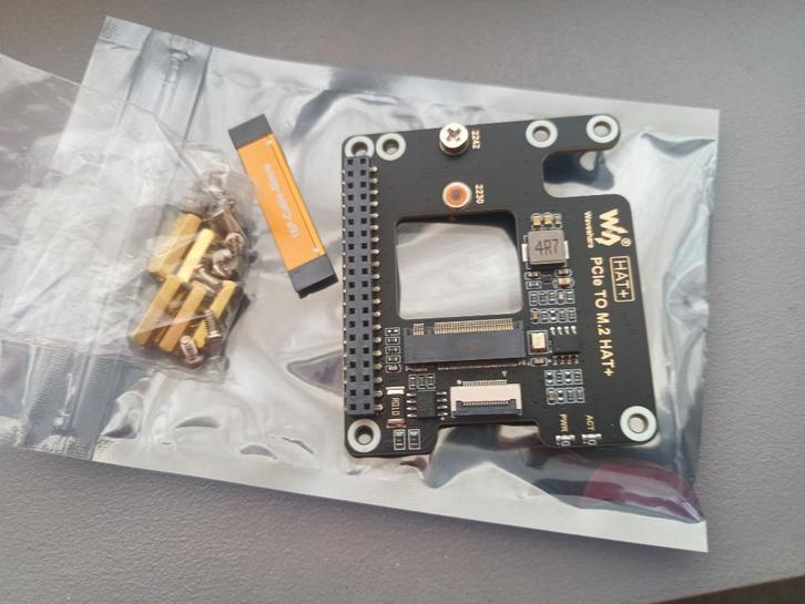 SSD - Hat voor de Raspberry PI5, Computers en Software, Barebones, Nieuw, Verzenden