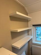Wandplank ikea Wit (3stuks), Huis en Inrichting, Kasten | Stellingkasten, Ophalen, Zo goed als nieuw