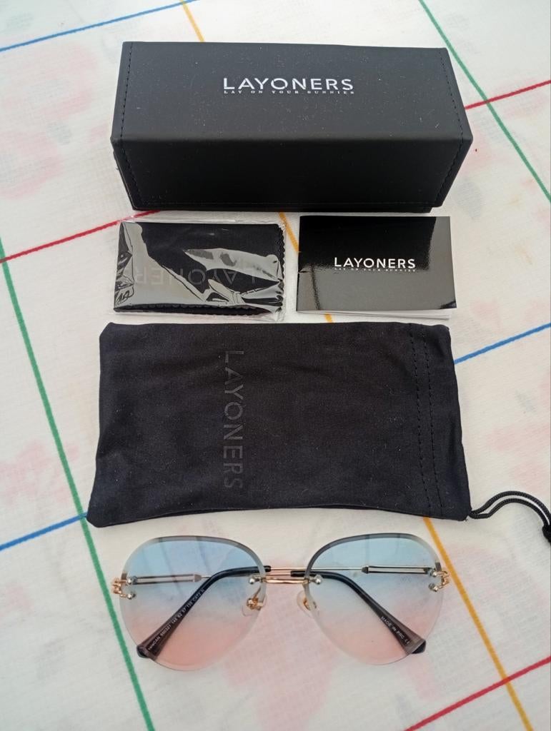 Dames zonnebril merk Layoners Nieuw, Ophalen of Verzenden, Nieuw, Overige merken