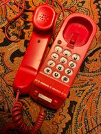 Retro Rode Telefoon Profoon TX-130, Telecommunicatie, Vaste telefoons | Niet Draadloos, Ophalen of Verzenden, Gebruikt