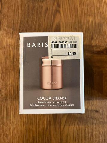 Baristo & co cacaopoeder strooier goud beschikbaar voor biedingen
