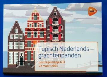 Postzegelmapje 631 - Typisch Nederlands - Grachtenpanden  beschikbaar voor biedingen