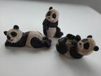 Pandaberen van steen - 3 stuks -, Antiek en Kunst, Ophalen of Verzenden