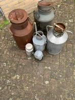 Antieken melkkannen, Huis en Inrichting, Ophalen, Gebruikt, Overige materialen, Overige stijlen