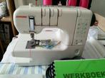 Janome Coverlock machine, Hobby en Vrije tijd, Naaimachines en Toebehoren, Ophalen of Verzenden, Zo goed als nieuw, Lockmachine