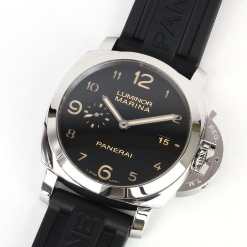 Panerai Luminor Marina 1950 3 Days 44 (ALS NIEUW/ 2020), Sieraden, Tassen en Uiterlijk, Horloges | Heren, Zo goed als nieuw, Polshorloge