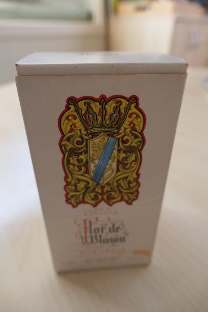 Vintage Flor de Blason Myrurgia parfum, Verzamelen, Parfumverzamelingen, Parfumfles, Gevuld, Ophalen of Verzenden