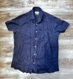 Massimo Dutti heren zomer overhemd maatM,100% Linnen,NIEUW, Blauw, Zo goed als nieuw, Massimo Dutti, Halswijdte 39/40 (M)