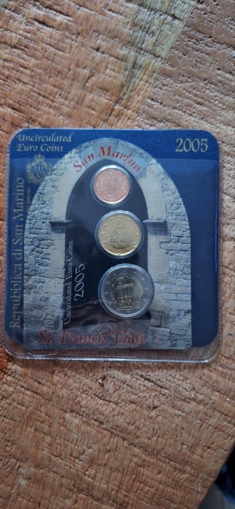 San Marino 2005 Euro Set - Uncirculated, Ophalen of Verzenden, Overige landen, Setje