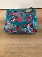 Nette toilettas/beautycase met leuke print en veel ruimte, Ophalen, Gebruikt, Roze
