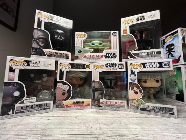 Funko diverse Starwars figuren, Verzamelen, Star Wars, Nieuw, Actiefiguurtje, Ophalen of Verzenden