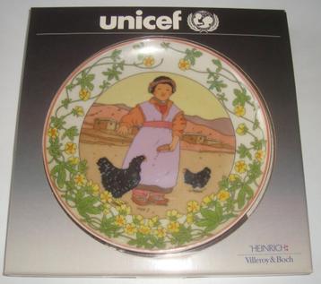 Villeroy Boch wandbord TIBET - onze kinderen NIEUW Unicef 2 beschikbaar voor biedingen